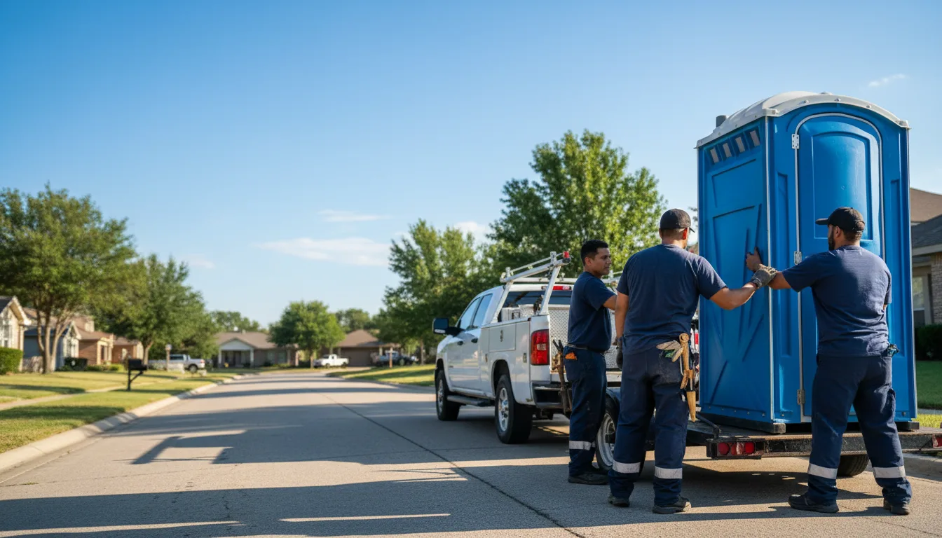 Portable Toilet Rental in Jones, LA near me